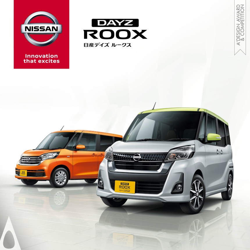 Silver Graphics, Illustration and Visual Communication Design Award Winner 2017 Nissan DAYZ ROOX Brochure 