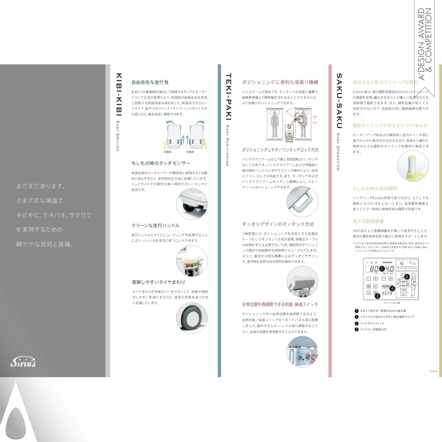 E-graphics communications's HITACHI airy Pamphlet