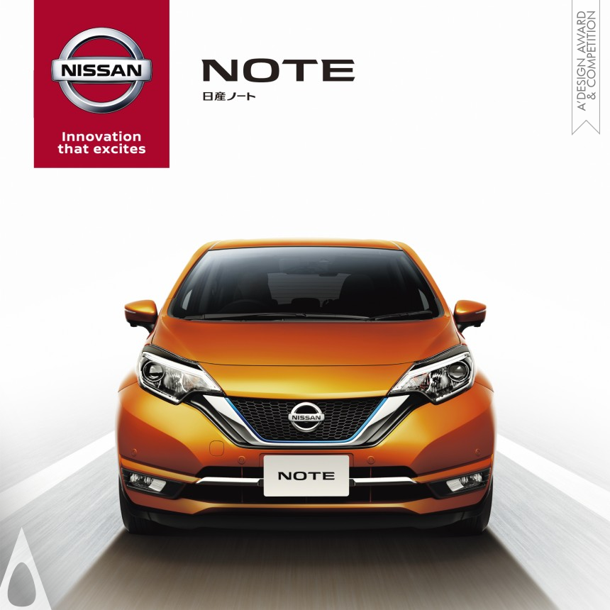 Golden Graphics, Illustration and Visual Communication Design Award Winner 2017 Nissan NOTE Brochure 