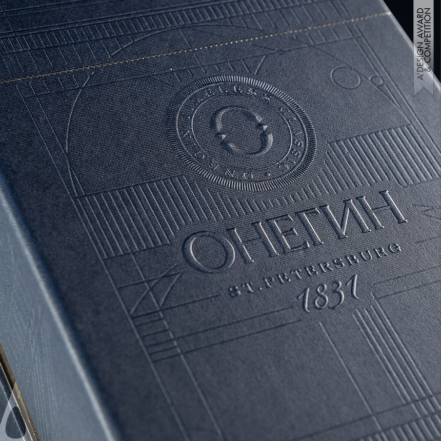 Onegin Vodka designed by Sergey Nos