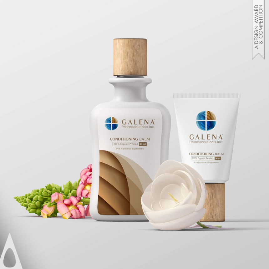 Radiant Creatives's Galena Pharm Inc Corporate Identity