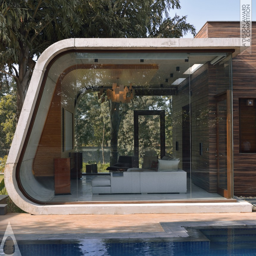 Pool House - Golden Architecture, Building and Structure Design Award Winner