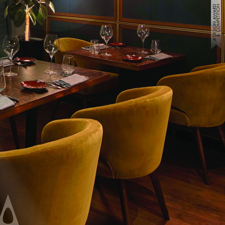 Monti Italian Restaurant - Silver Interior Space and Exhibition Design Award Winner