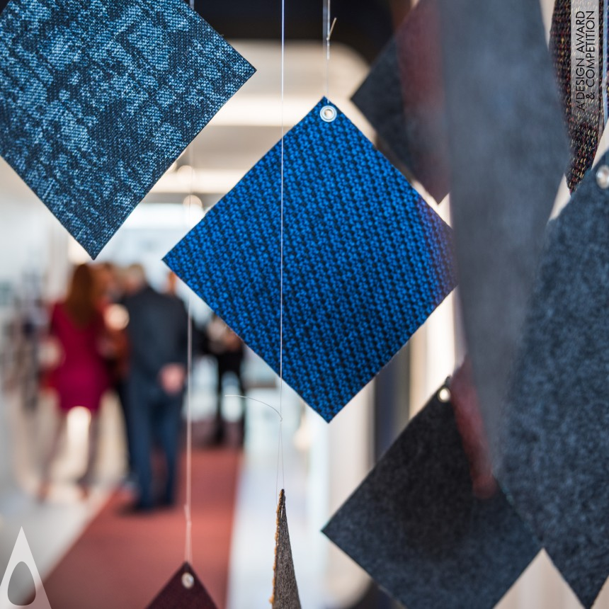 Flooro - Silver Textile, Fabric, Textures, Patterns and Cloth Design Award Winner