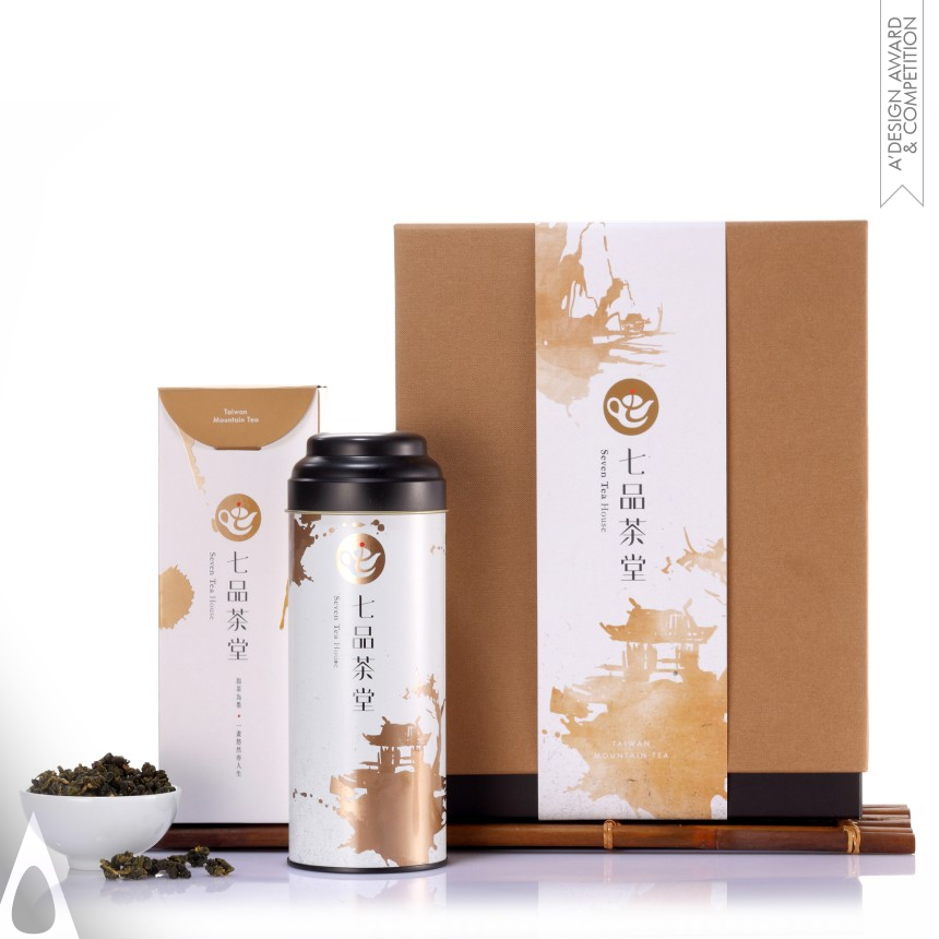 Silver Packaging Design Award Winner 2017 Seven Tea House Package For Tea 