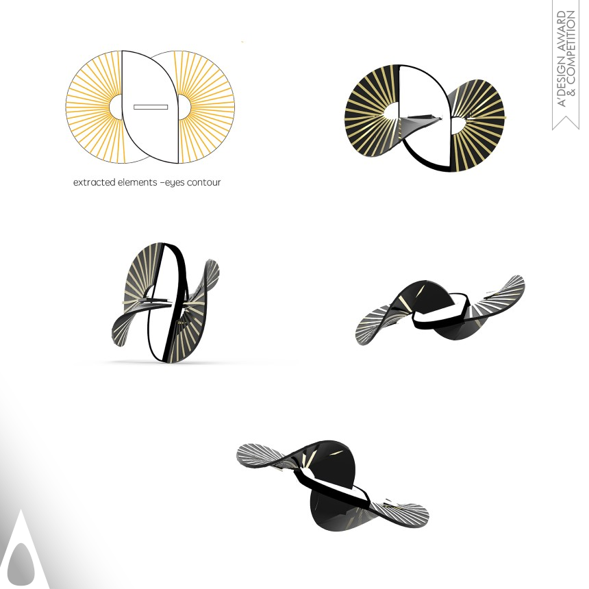 三观|官灯饰设计 - Iron Lighting Products and Fixtures Design Award Winner