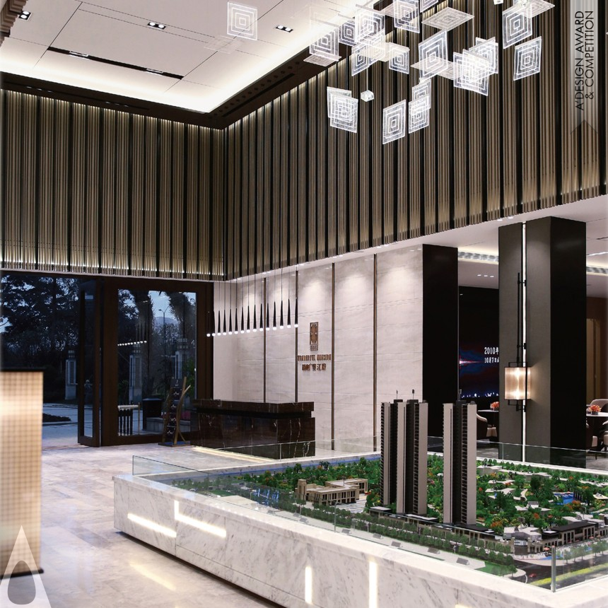 Rongchuang Riverview Sales Center - Bronze Interior Space and Exhibition Design Award Winner