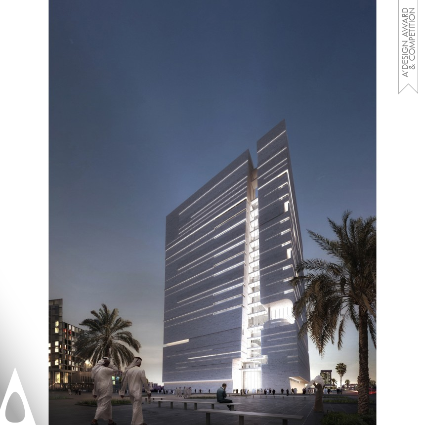 Abdul Latif Jameel's Corporate HQ - Silver Architecture, Building and Structure Design Award Winner