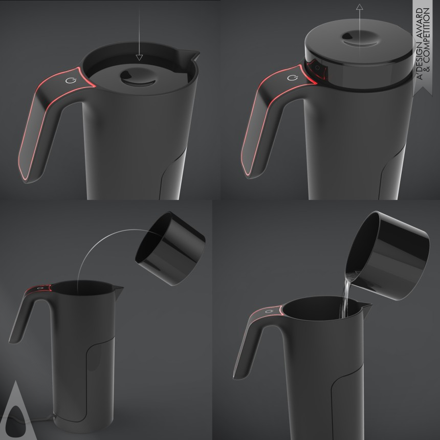 Iron Bakeware, Tableware, Drinkware and Cookware Design Award Winner 2017 Tilt Inclusive Kettle 