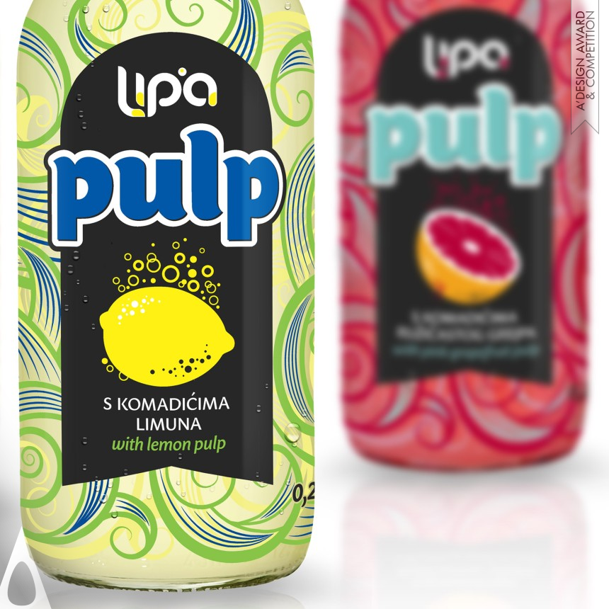 Damirdesign & Co.'s LIPA PULP Carbonated beverage