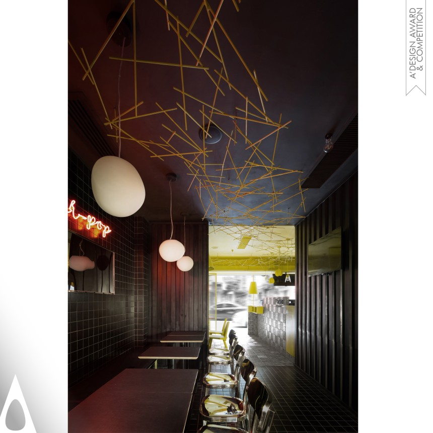 Hi Pop Tea Concept Store - Silver Interior Space and Exhibition Design Award Winner