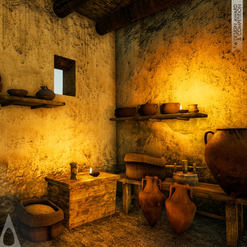 Golden Cultural Heritage and Culture Industry Design Award Winner 2017 Ullastret 250BC at Iberian Town Virtual heritage 