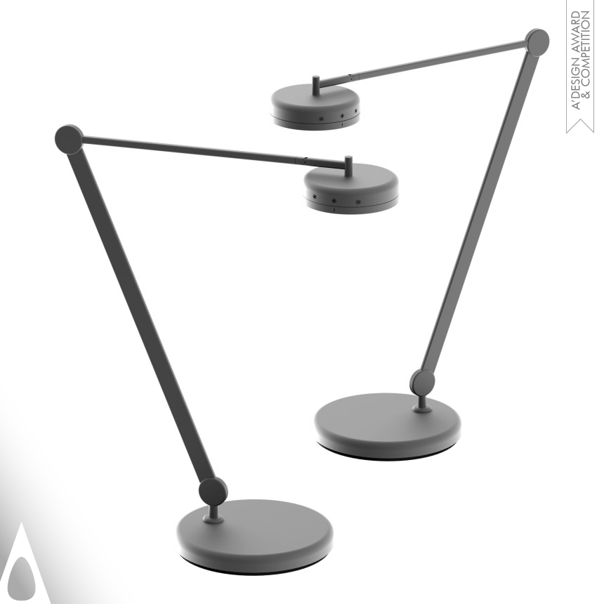 Bronze Lighting Products and Fixtures Design Award Winner 2017 irilla Task Lamp 