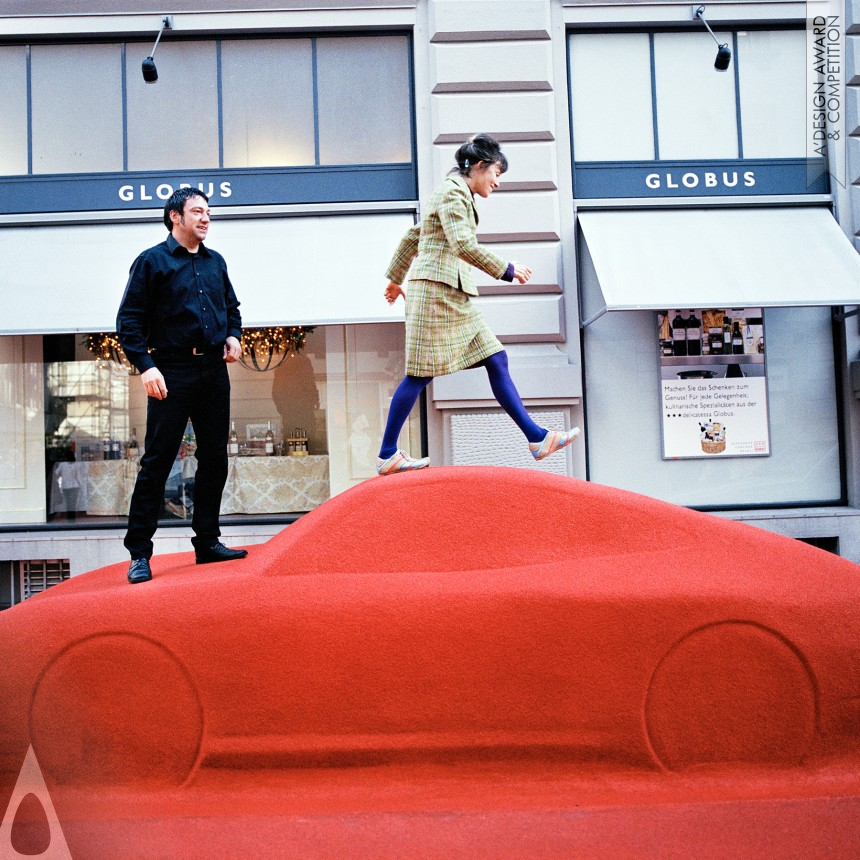 Carlos Martinez and Pipilotti Rist's City Lounge, St. Gallen Urban living room