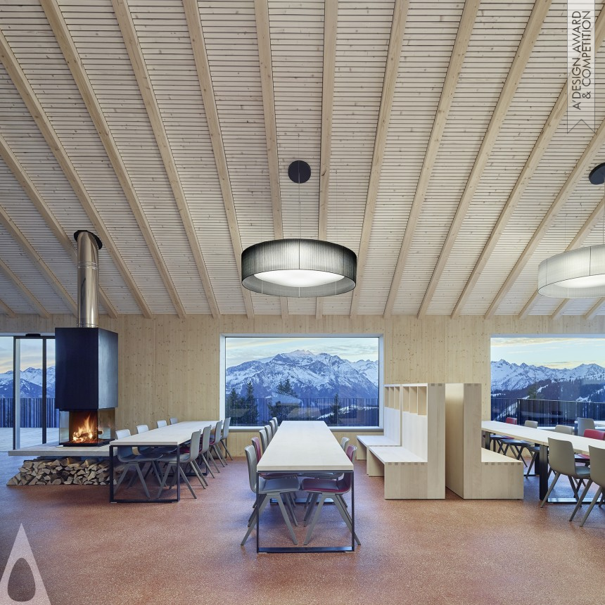 Alpine Restaurant Schmiedhof Alm - Silver Architecture, Building and Structure Design Award Winner