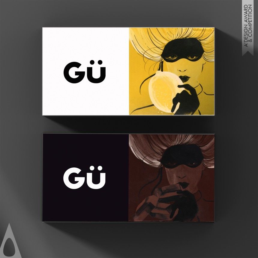 Springetts Brand Design's Gü Puds Dessert packaging