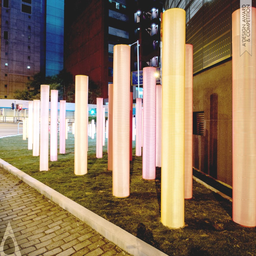 Lorène Faure and Kenny Kinugasa-Tsui's Flock Architectural Art Installation