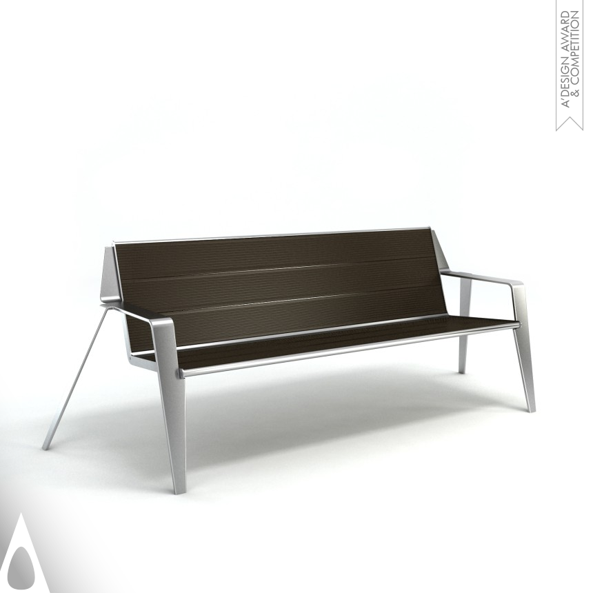 Silver Street Furniture Design Award Winner 2017 Monochrome Bench 