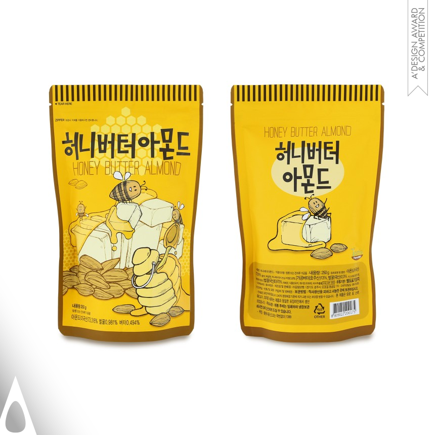 Silver Packaging Design Award Winner 2017 Nuts Snack Series Packages 