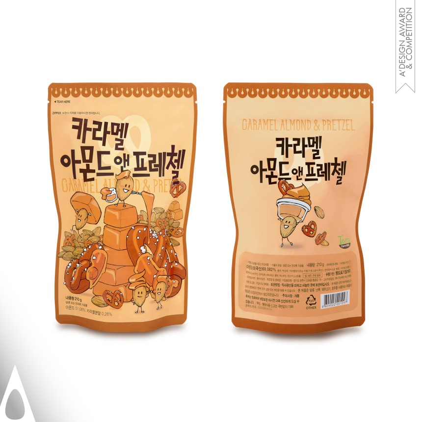 Yang Jung Eun - Gaenyeom Gongam Studio's Nuts Snack Series Packages