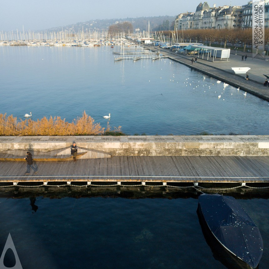 Dialogue with the Jetty  designed by MIDarchitecture sàrl