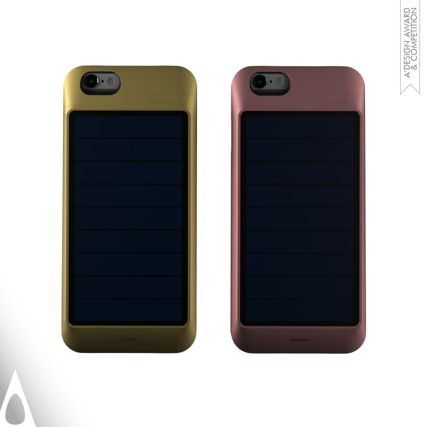 Nikola Knezevic's Sunthetic Solar case charger for iPhone