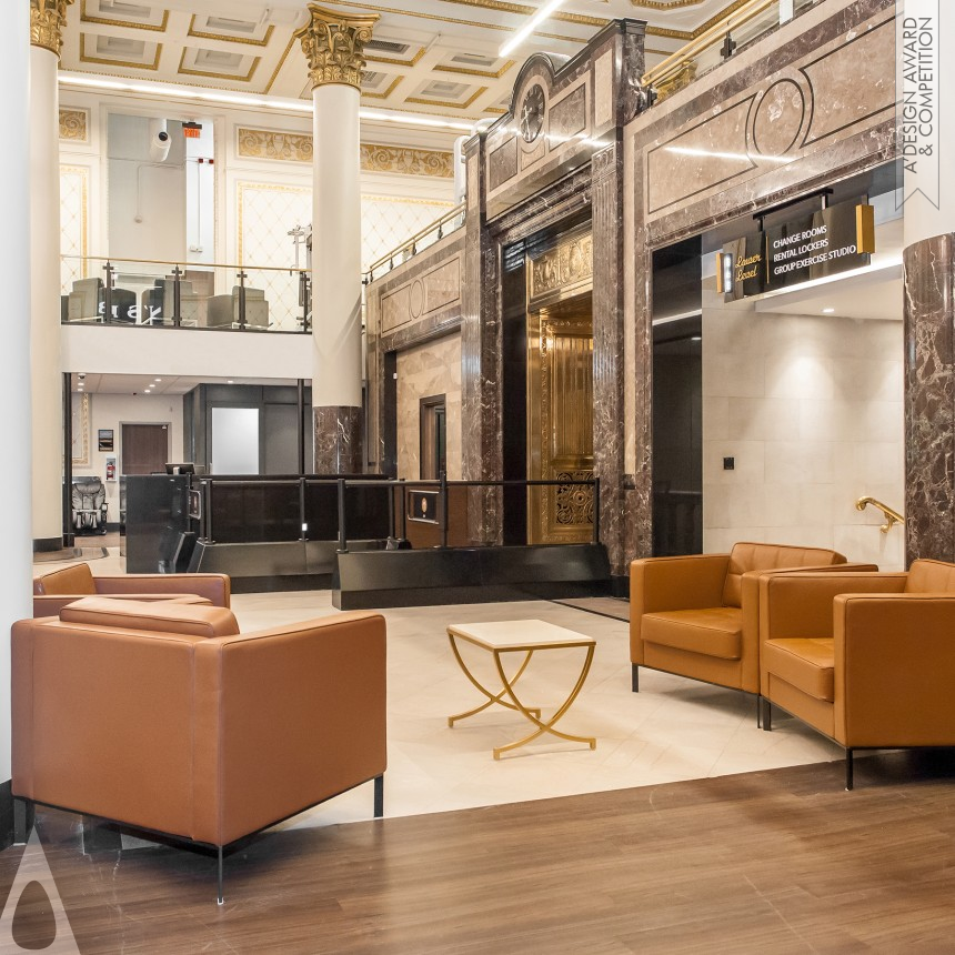 Historic Bank Gets Fit designed by Square Feet Design Group Inc