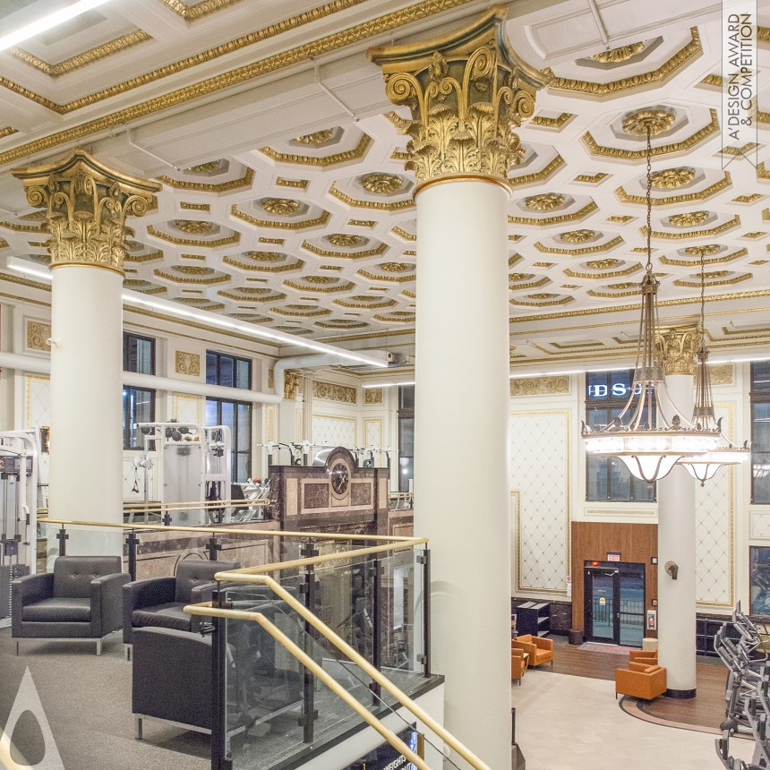 Historic Bank Gets Fit - Silver Interior Space and Exhibition Design Award Winner