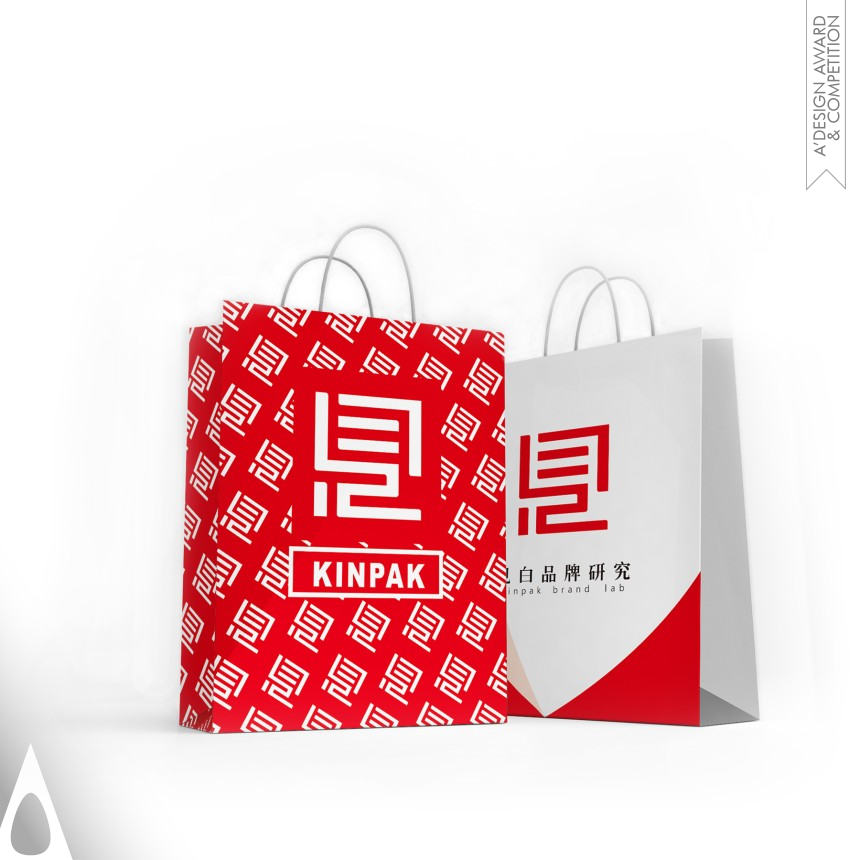 Suyuan Luo's Kinpak Brand Lab Visual Identity