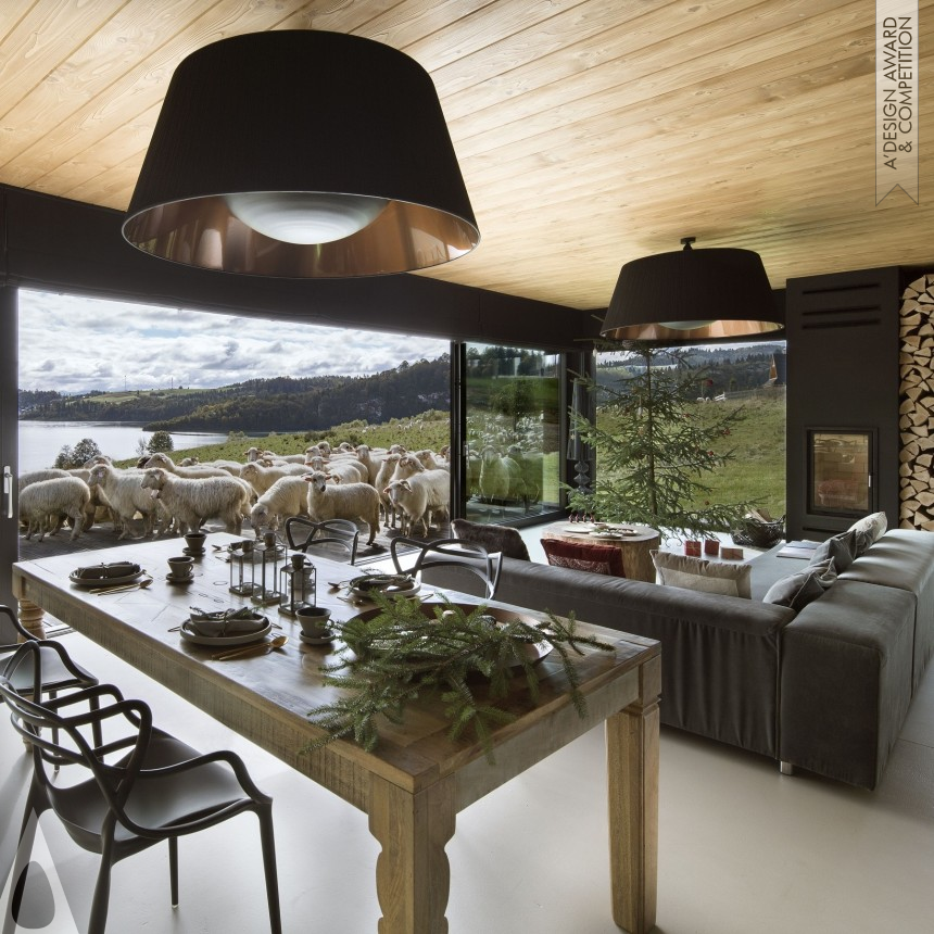 Mountain Cottage - Bronze Interior Space and Exhibition Design Award Winner