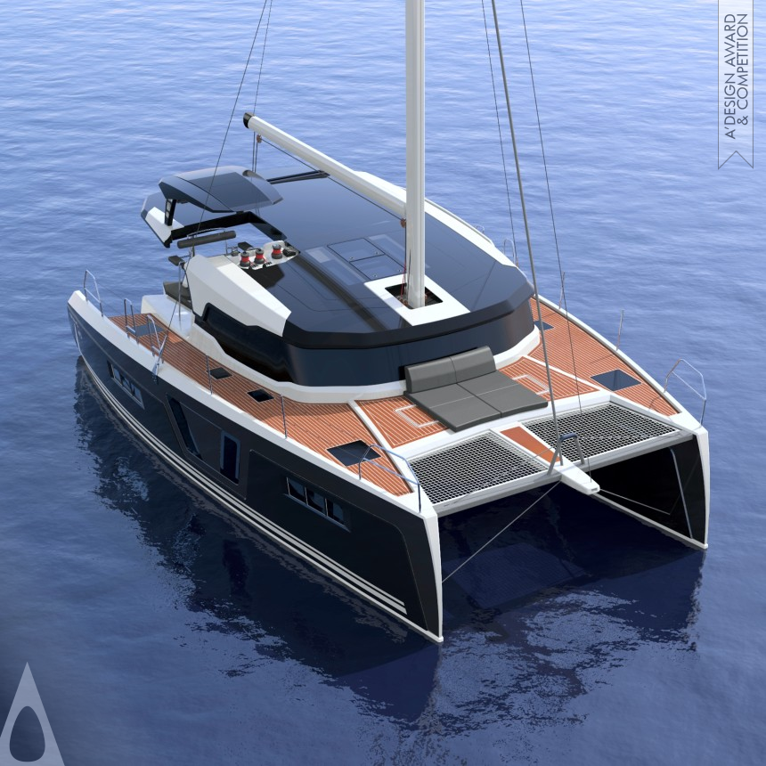 Adrian Bravo - Design Studio's  BRAVO 40 Sailing catamaran