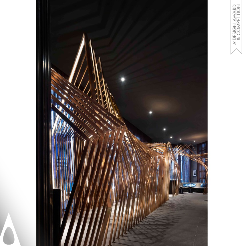 Golden Interior Space and Exhibition Design Award Winner 2017 Copper  COPPER whiskey bar & lounge 