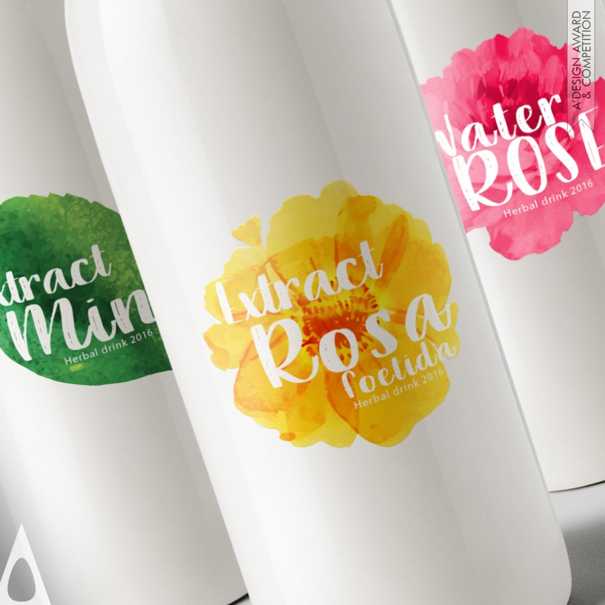 Silver Packaging Design Award Winner 2017 Herbal Drink Bottle 