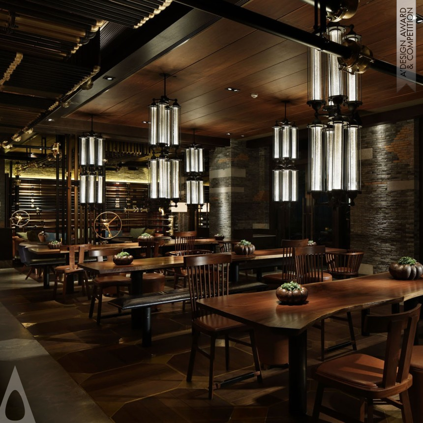 Platinum Interior Space and Exhibition Design Award Winner 2017 Midtown Restaurant Brewery Bar 