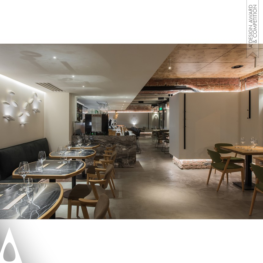 Silver Interior Space and Exhibition Design Award Winner 2018 Tokyo Restaurant 