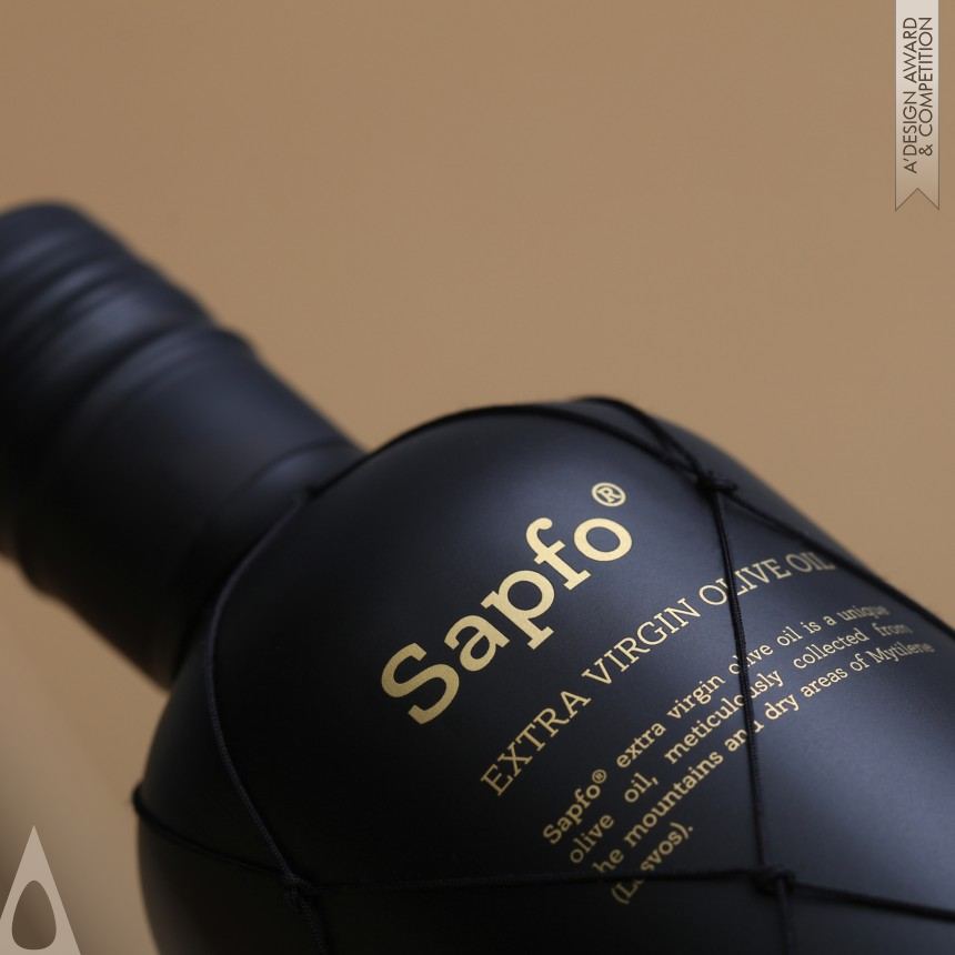 Silver Packaging Design Award Winner 2017 Sapfo Extra Virgin Olive Oil 