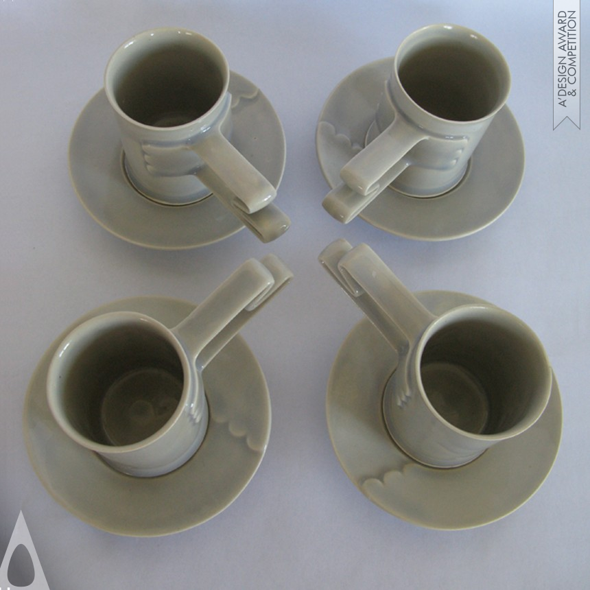 Turkish Coffe Cup - Golden Bakeware, Tableware, Drinkware and Cookware Design Award Winner