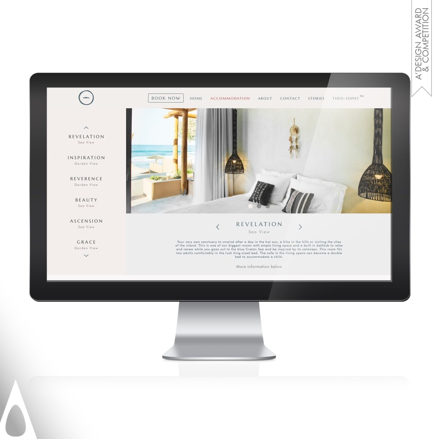 The Theodore - Silver Website and Web Design Award Winner