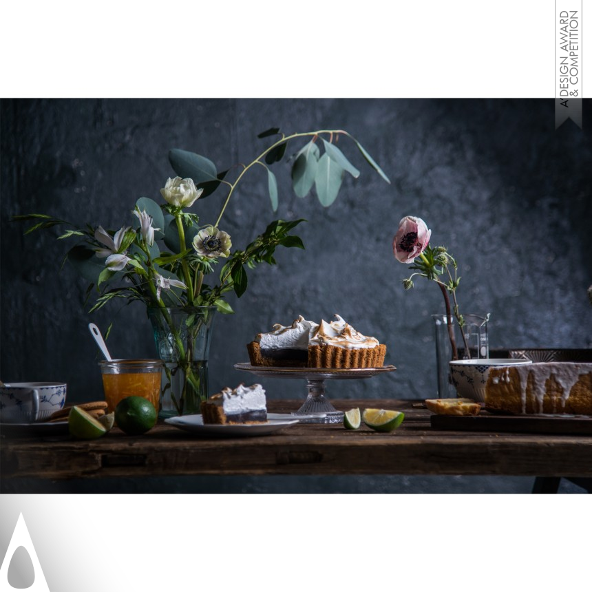 Golden Photography and Photo Manipulation Design Award Winner 2017 Vintage Afternoon Tea Photography 