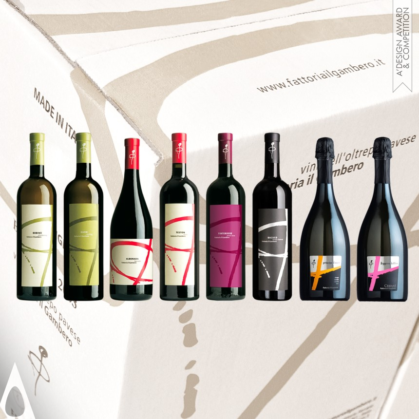 Fattoria il Gambero - Winery - Iron Graphics, Illustration and Visual Communication Design Award Winner