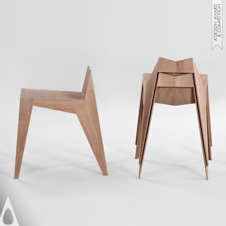 Platinum Furniture Design Award Winner 2017 Stocker  Chair, Stool 