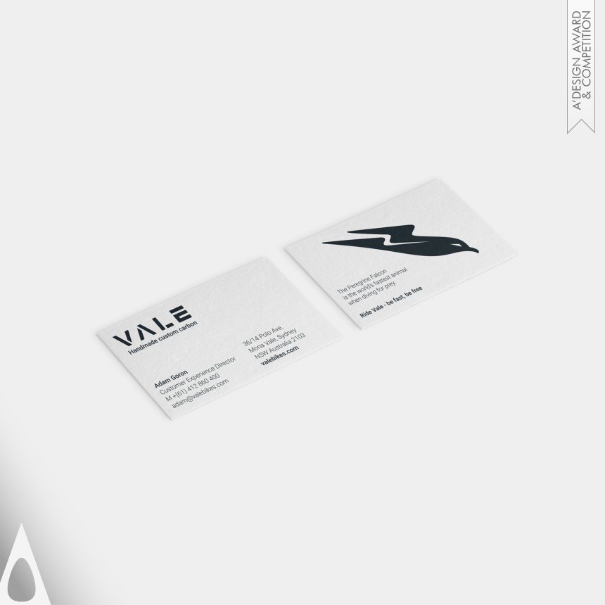 Bronze Graphics, Illustration and Visual Communication Design Award Winner 2017 Vale Logo 