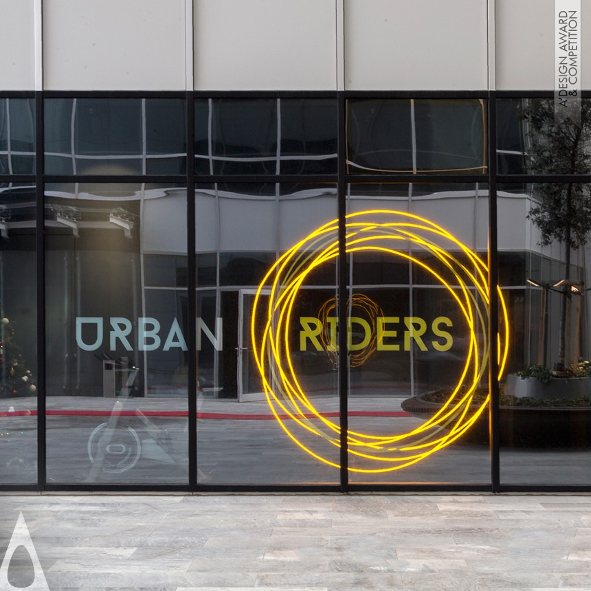 Urban Riders Spinning Studios designed by Gravity Design Team