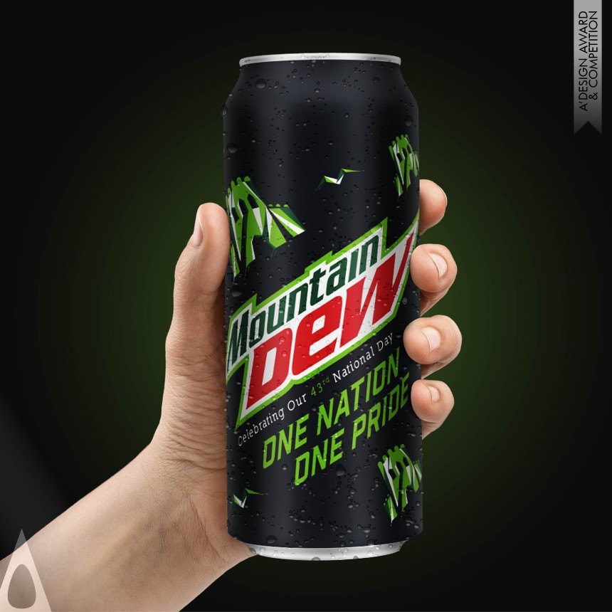 Silver Packaging Design Award Winner 2017 Mountain Dew Special Edition Special Edition 