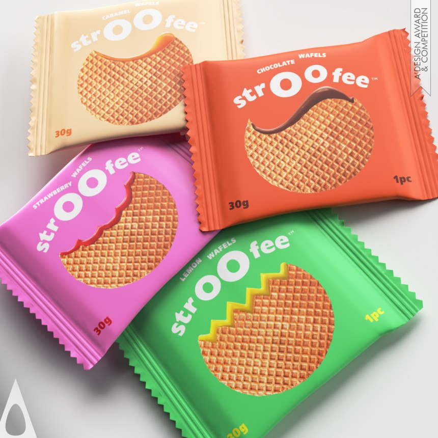 Silver Packaging Design Award Winner 2017 Stroofee Stroop Waffle 