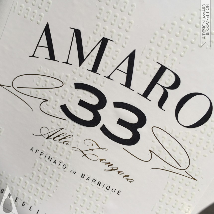 YG Design's Amaro 33  Grappa- based liqueur