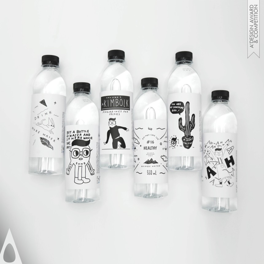 Silver Packaging Design Award Winner 2018 Akimbo Water Bottle 