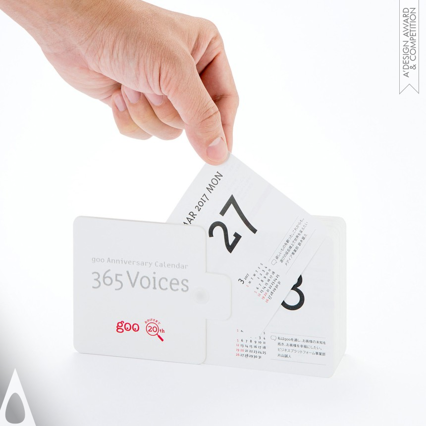 Katsumi Tamura's 365 Voices Calendar