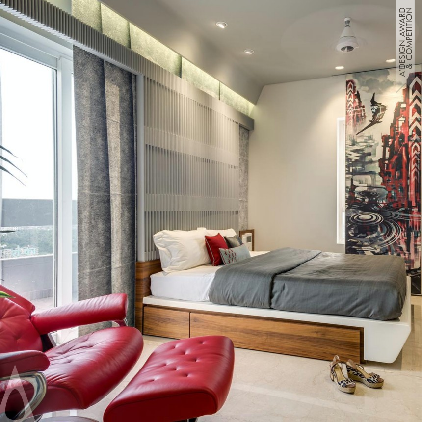 Sanjay Newaskar's Space Edge Pent house Interior Design