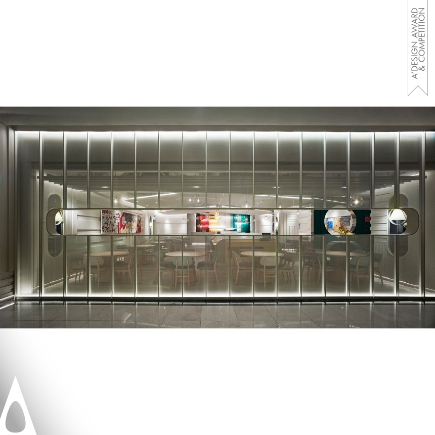 Iron Interior Space and Exhibition Design Award Winner 2018 Kaifun Chungli Food and Beverage Space 